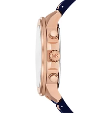 Michael Kors Men's Prescott Quartz Chronograph Silicone Strap Watch