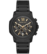 Michael Kors Men's Prescott Quartz Chronograph Stainless Steel Bracelet Watch