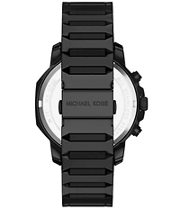 Michael Kors Men's Prescott Quartz Chronograph Stainless Steel Bracelet Watch