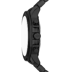 Michael Kors Men's Prescott Quartz Chronograph Stainless Steel Bracelet Watch