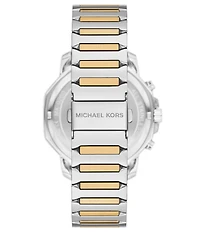 Michael Kors Men's Prescott Quartz Chronograph Stainless Steel Bracelet Watch
