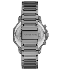 Michael Kors Men's Prescott Quartz Chronograph Stainless Steel Bracelet Watch