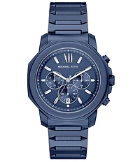 Michael Kors Men's Prescott Quartz Chronograph Stainless Steel Bracelet Watch