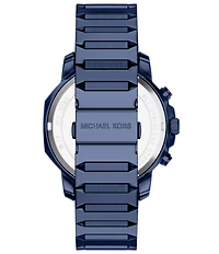 Michael Kors Men's Prescott Quartz Chronograph Stainless Steel Bracelet Watch