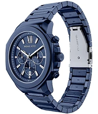 Michael Kors Men's Prescott Quartz Chronograph Stainless Steel Bracelet Watch