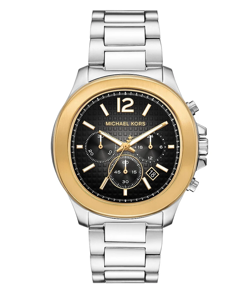 Michael Kors Men's Sage Quartz Chronograph Stainless Steel Bracelet Watch