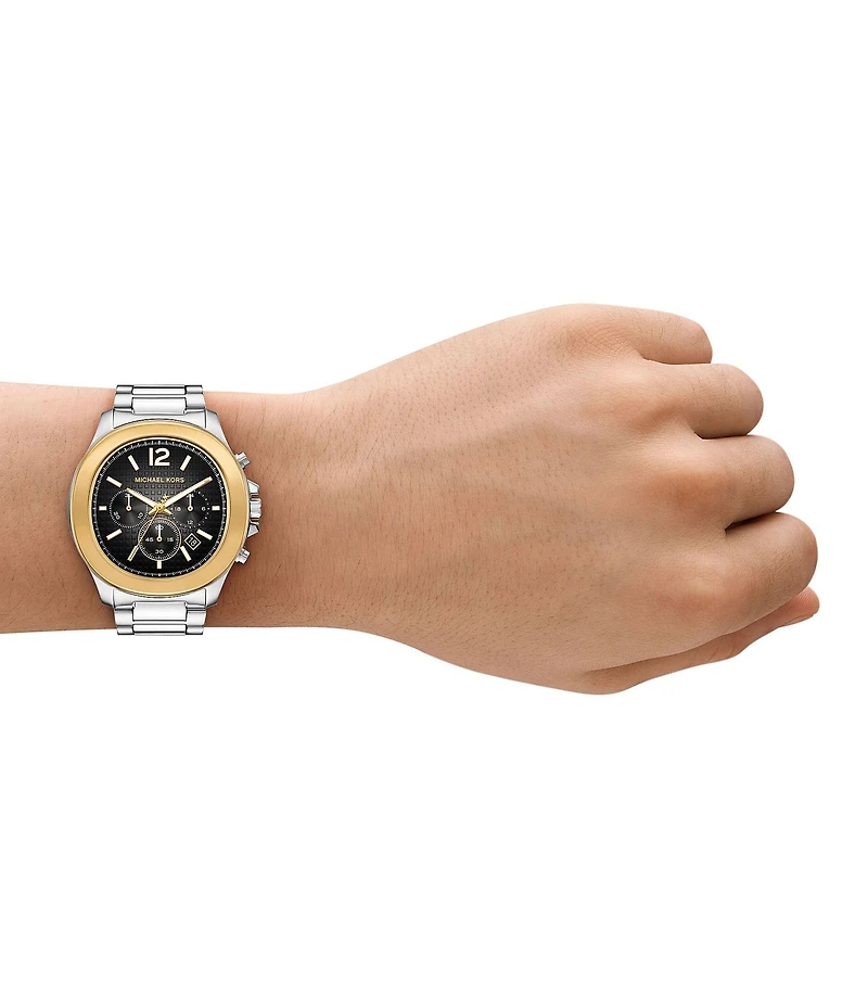Michael Kors Men's Sage Quartz Chronograph Stainless Steel Bracelet Watch