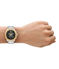 Michael Kors Men's Sage Quartz Chronograph Stainless Steel Bracelet Watch