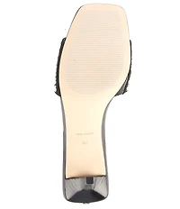 Michael Kors Merriam Microsuede Studded Nailhead Slide Sandals