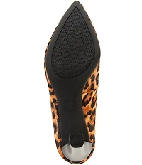 Michael Kors Milly Flex Leopard Print Haircalf High Heel Pumps