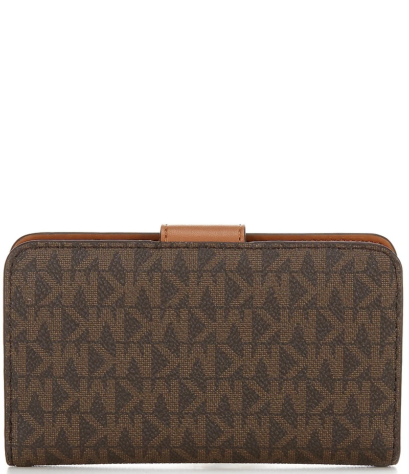 Michael Kors MK Charm Medium Tab Pocket Billfold Wallet