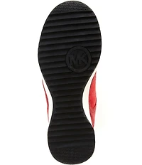 Michael Kors Nikko Trainer Suede Hidden Wedge Sneakers
