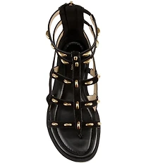 Michael Kors Noa Suede Studded Gladiator Flat Sandals