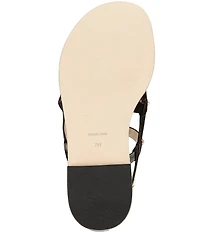 Michael Kors Noa Suede Studded Gladiator Flat Sandals