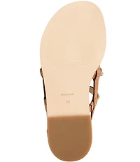 Michael Kors Noa Suede Studded Gladiator Flat Sandals