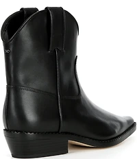 Michael Kors Noemie Leather Western Booties