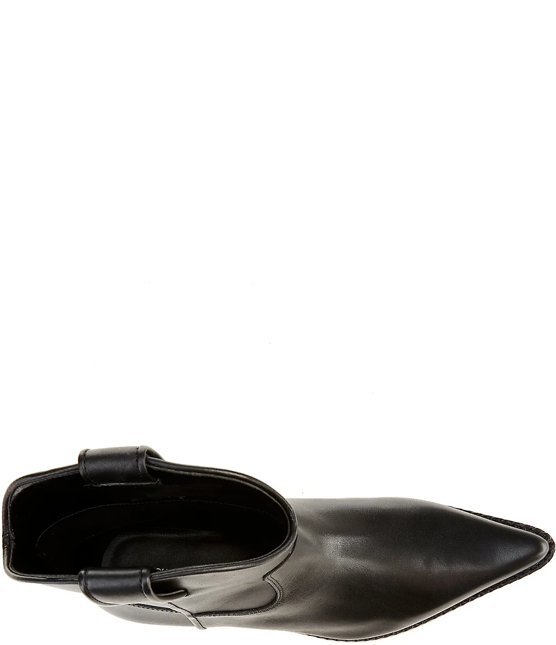 Michael Kors Noemie Leather Western Booties
