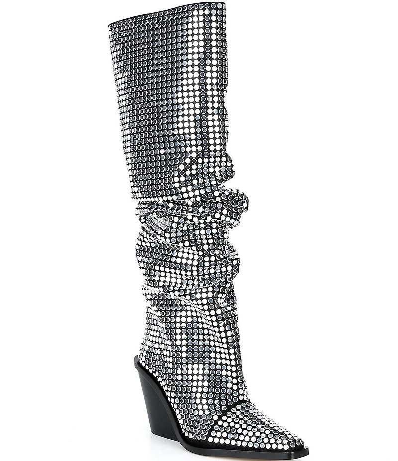 Michael Kors Noemie Nailhead Knee High Boots