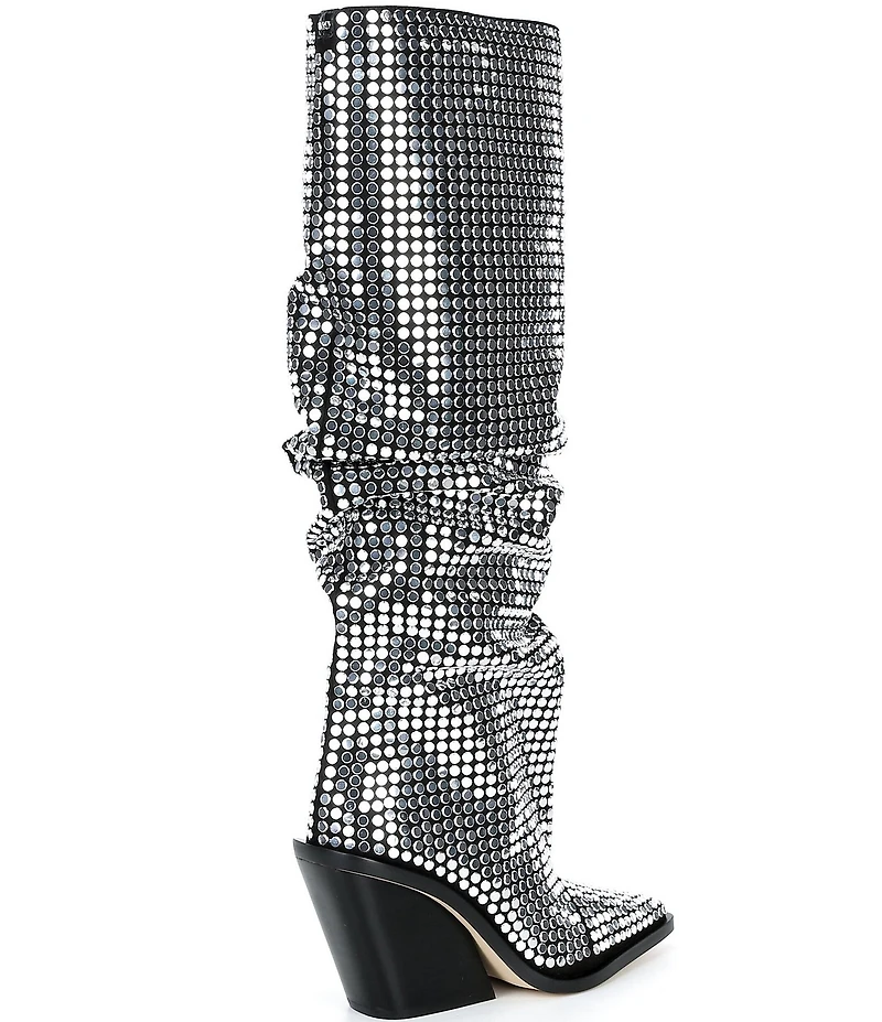 Michael Kors Noemie Nailhead Knee High Boots