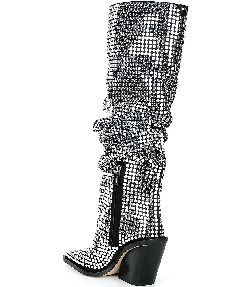 Michael Kors Noemie Nailhead Knee High Boots