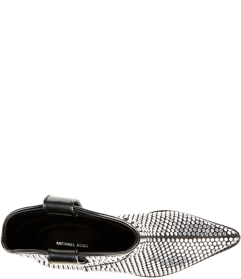 Michael Kors Noemie Nailhead Western Booties