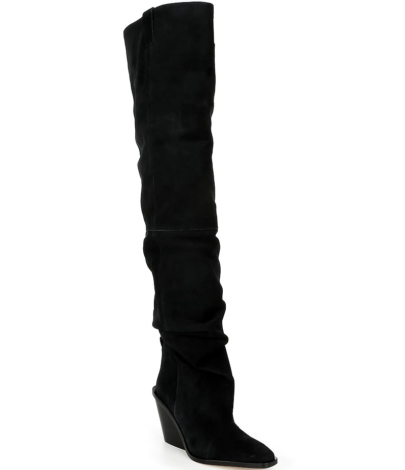 Michael Kors Noemie Suede Thigh High Boots