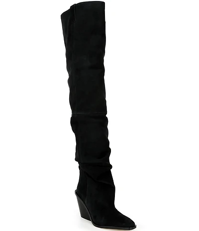 Michael Kors Noemie Suede Thigh High Boots