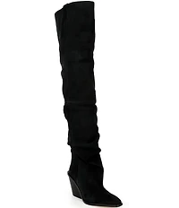 Michael Kors Noemie Suede Thigh High Boots