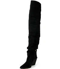 Michael Kors Noemie Suede Thigh High Boots