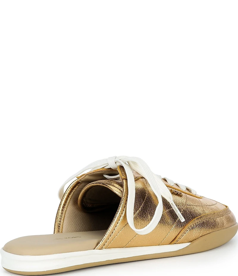 Michael Kors Nolan Metallic Mules