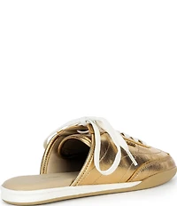 Michael Kors Nolan Metallic Mules