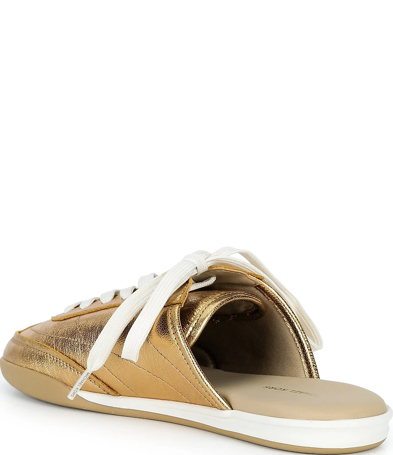 Michael Kors Nolan Metallic Mules