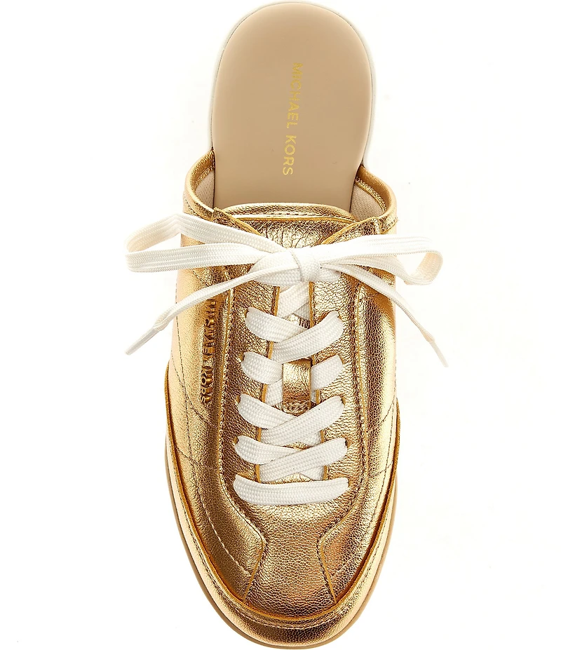 Michael Kors Nolan Metallic Mules