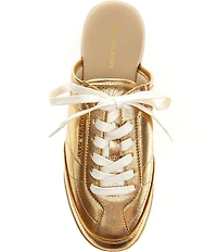 Michael Kors Nolan Metallic Mules