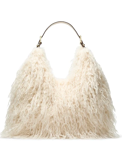 Michael Kors Nolita Large Shearling Shoulder Bag