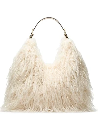 Michael Kors Nolita Large Shearling Shoulder Bag