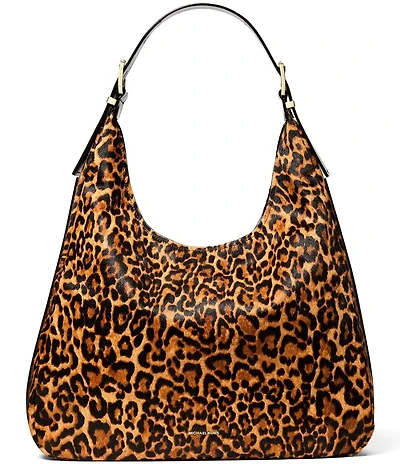 Michael Kors Nolita Leopard Large Hobo Tote Bag