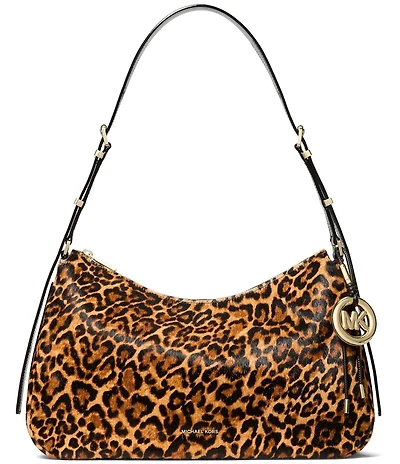 Michael Kors Nolita Leopard Medium Shoulder Bag