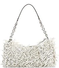 Michael Kors Nolita Medium Chain Fringe Pouchette Bag