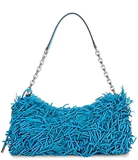 Michael Kors Nolita Medium Chain Fringe Pouchette Bag
