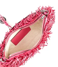 Michael Kors Nolita Medium Chain Fringe Pouchette Bag