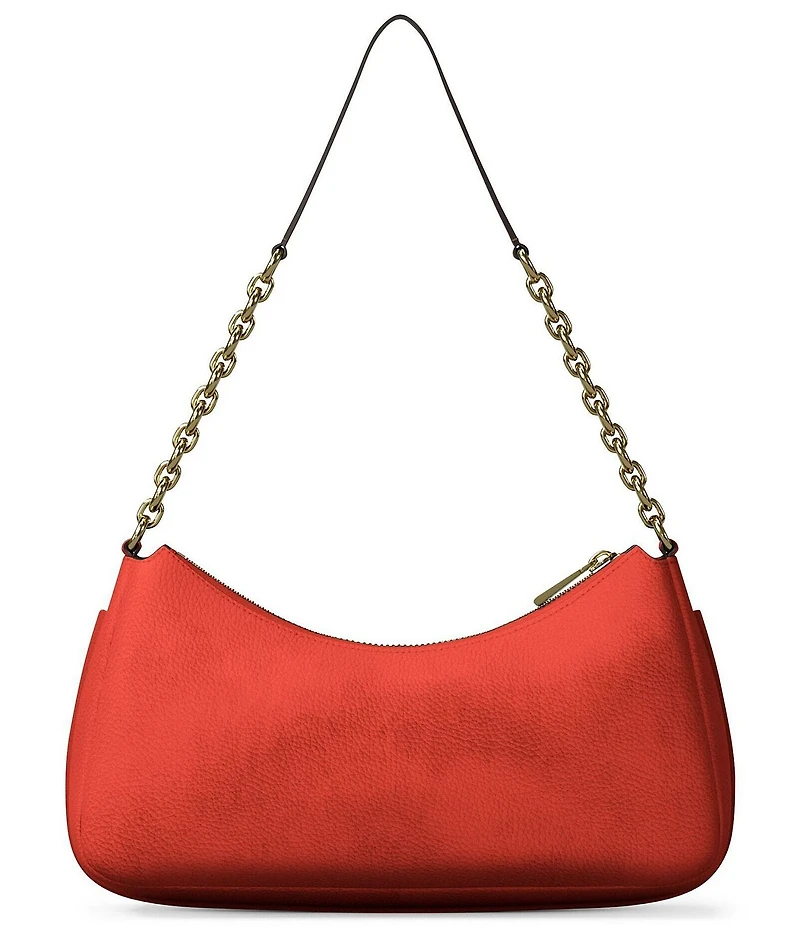 Michael Kors Nolita Medium Nubuck Chain Pochette Shoulder Bag
