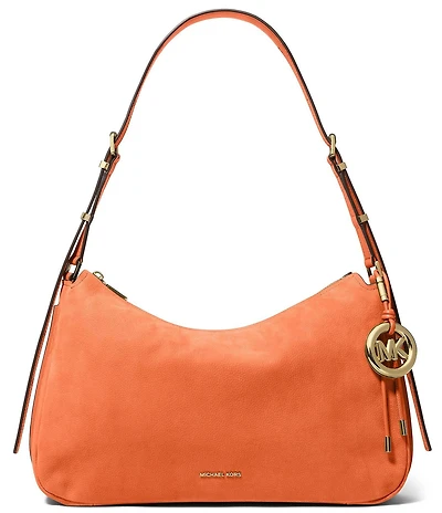 Michael Kors Nolita Medium Nubuck Shoulder Bag