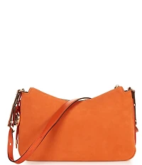 Michael Kors Nolita Medium Nubuck Shoulder Bag
