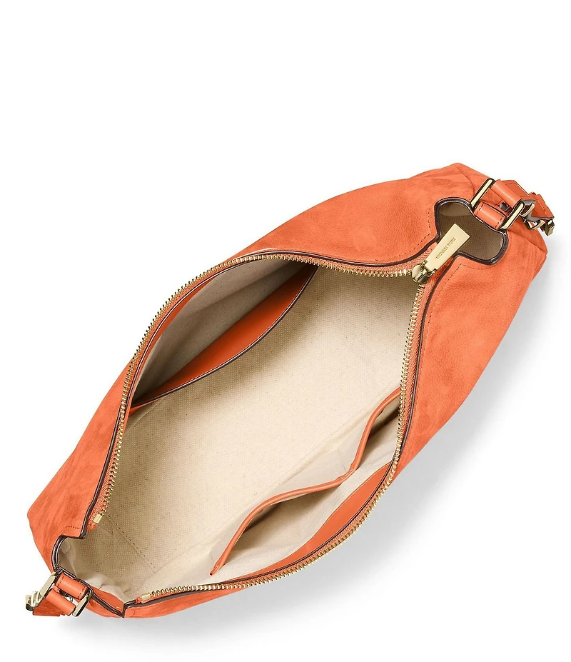 Michael Kors Nolita Medium Nubuck Shoulder Bag