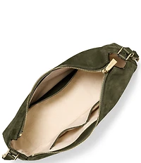 Michael Kors Nolita Medium Nubuck Convertible Shoulder Bag