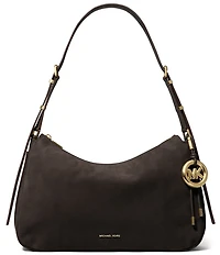 Michael Kors Nolita Medium Nubuck Convertible Shoulder Bag