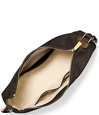 Michael Kors Nolita Medium Nubuck Convertible Shoulder Bag
