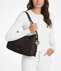 Michael Kors Nolita Medium Nubuck Convertible Shoulder Bag