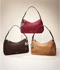 Michael Kors Nolita Medium Nubuck Shoulder Bag